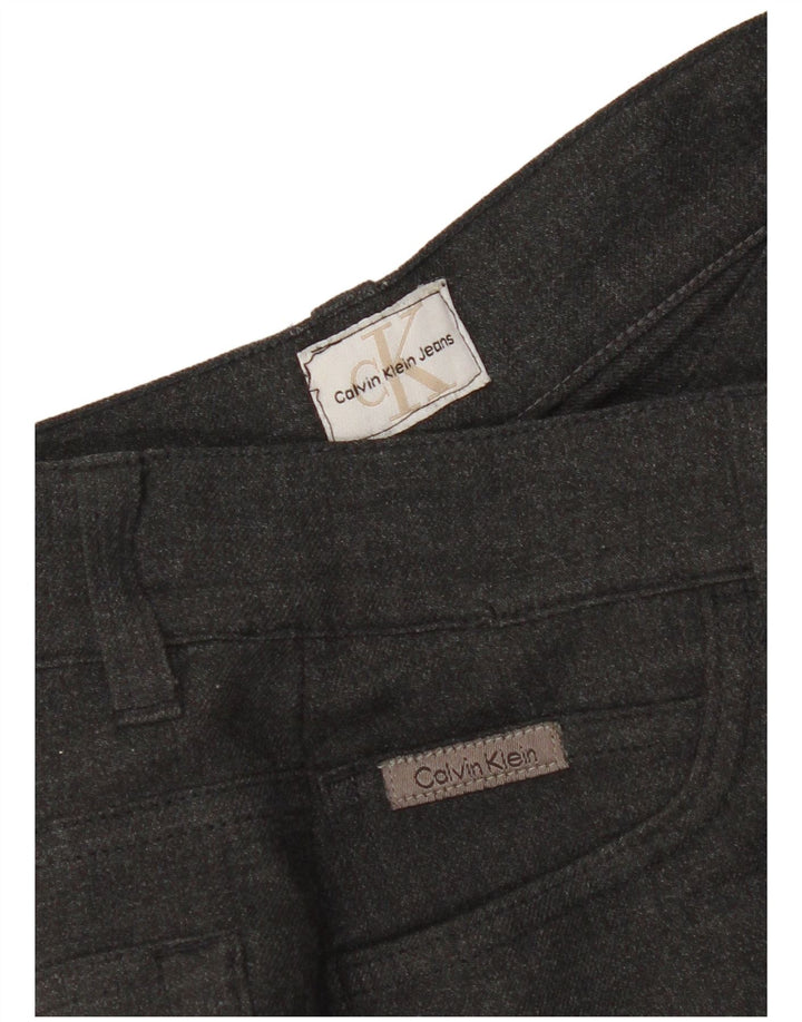 Calvin Klein Женские повседневные брюки Bootcut W28 L31 Серые