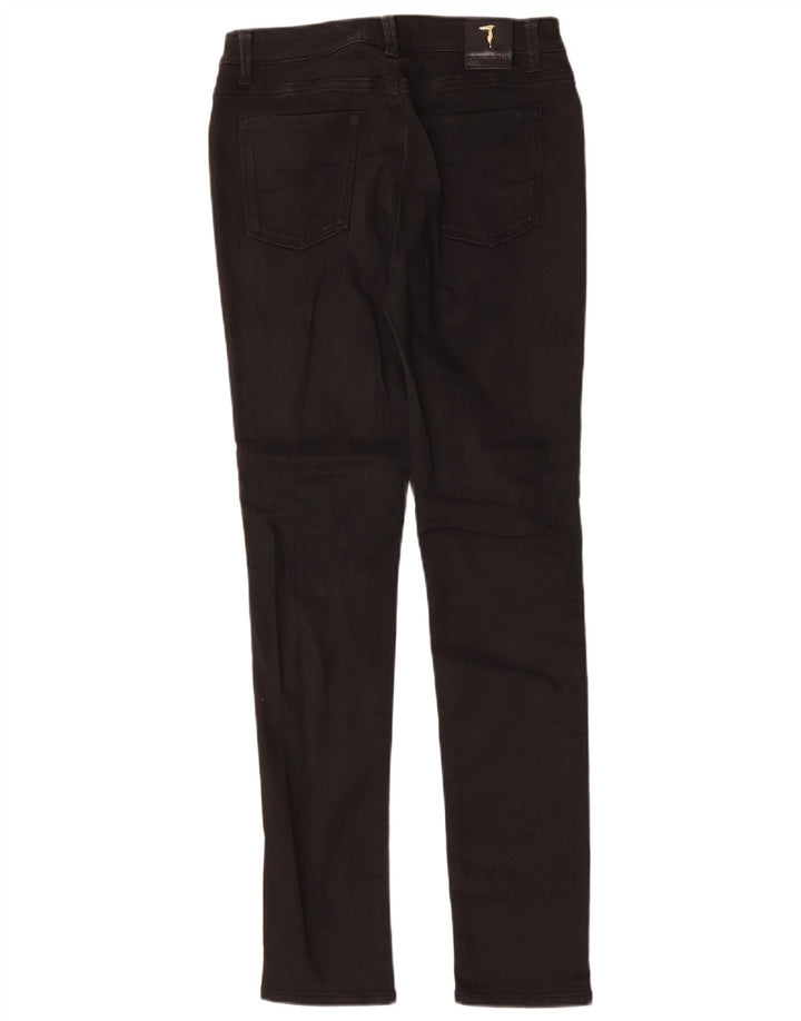TRUSSARDI Женские узкие джинсы IT 43 Medium W29 L32 Черный хлопок
