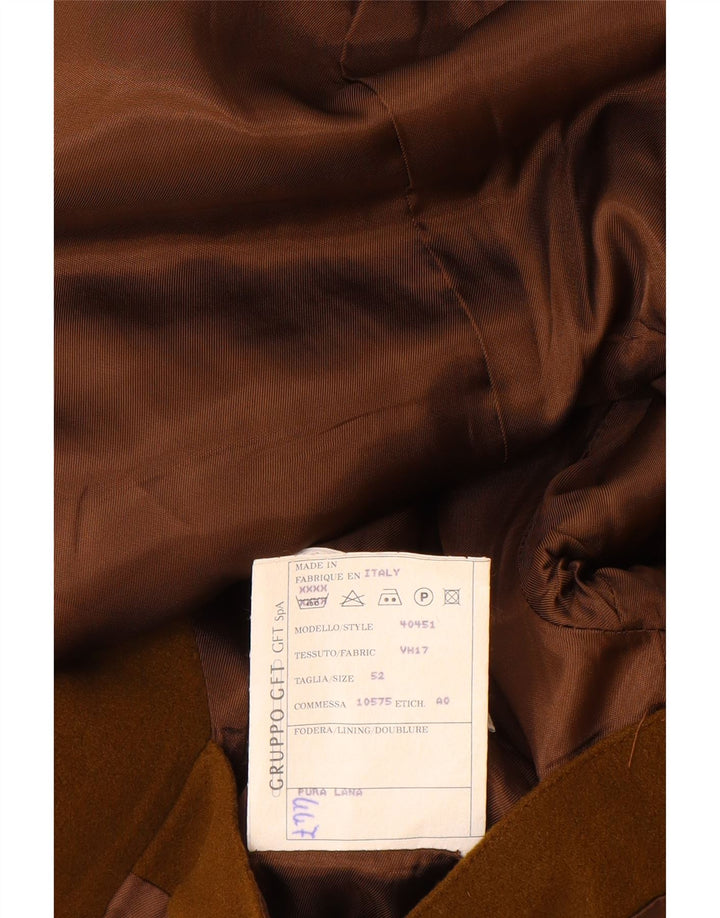 Мужской пиджак Valentino на 2 пуговицах IT 52 XL, коричневый, новая шерсть