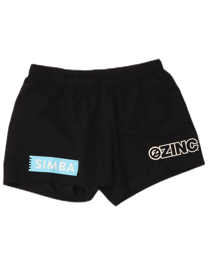 Женские спортивные шорты Nike UK 16, большие черные, из полиэстера