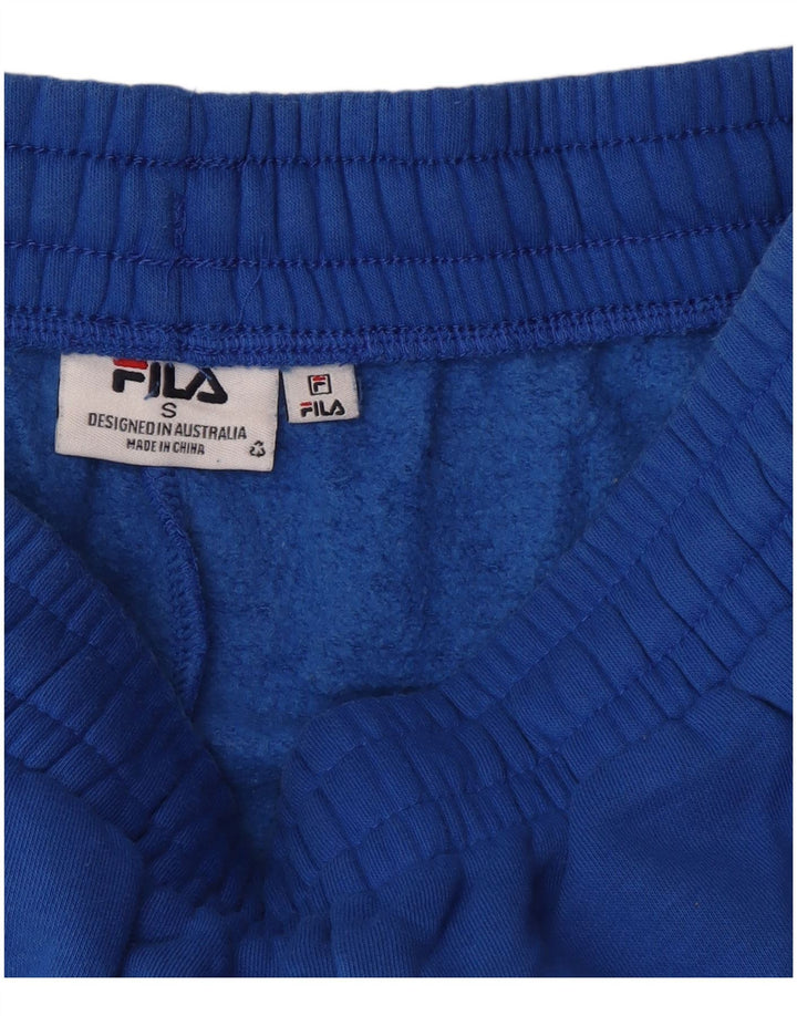 Мужские спортивные брюки Fila, джоггеры, маленькие синие, хлопок