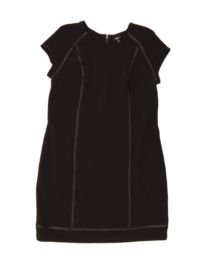 MOSSIMO Womens Bodycon Dress UK 20 2XL Black Polyester Vintage Mossimo and Second-Hand Mossimo from Messina Hembry 