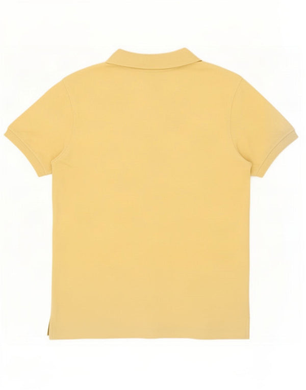 Мужская рубашка-поло Lacoste, размер 6 XL, желтый хлопок