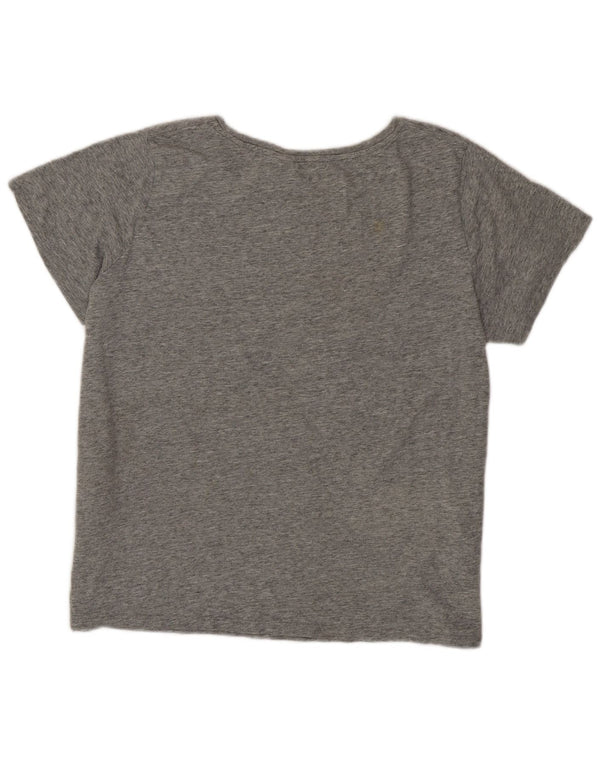 Женская футболка с рисунком Levi's Top UK 18 XL, серый хлопок с крапинками