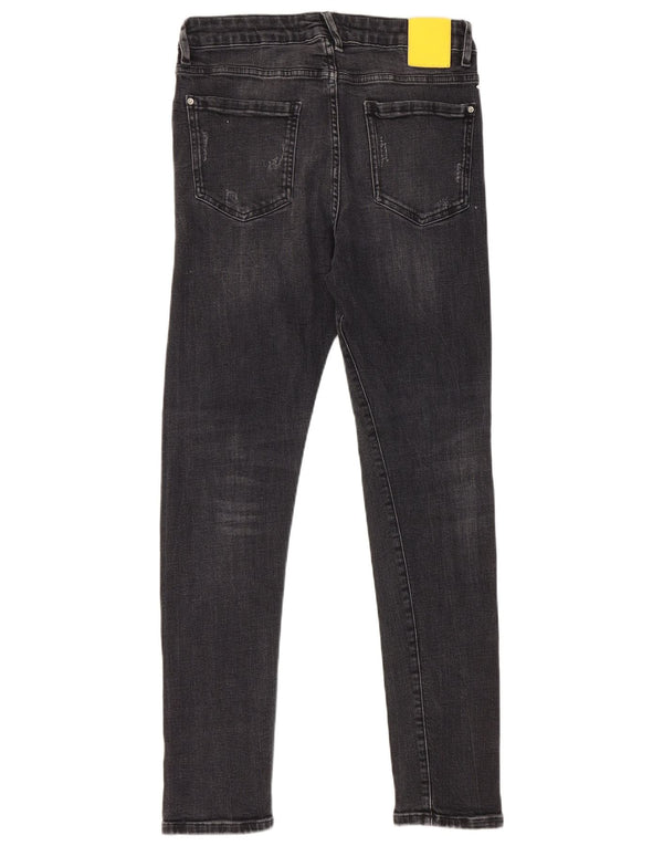 Мужские джинсы скинни Zara EU 38 Small W30 L29, черные