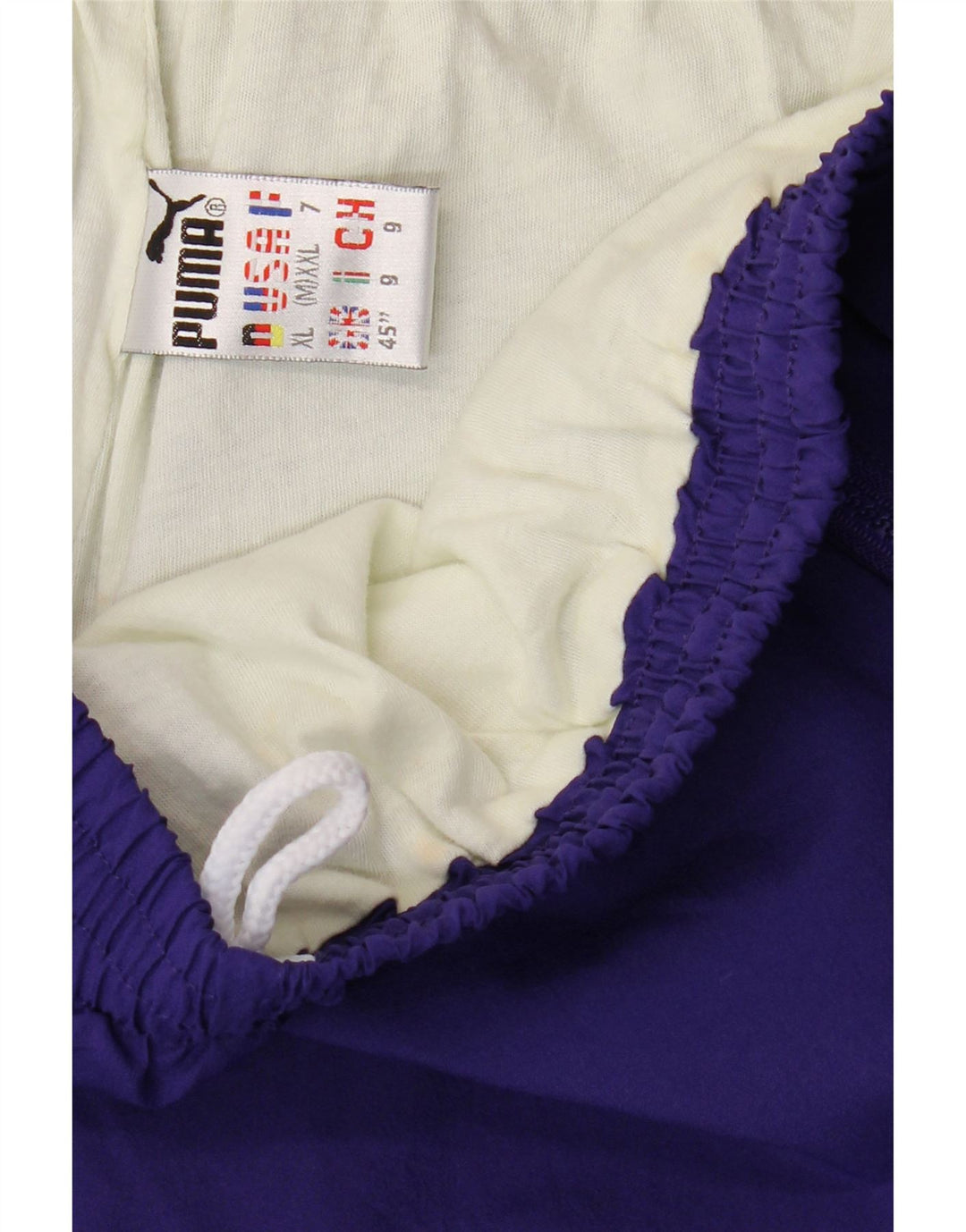 PUMA Womens Tracksuit Trousers Joggers UK 14 Large  Purple Polyester Vintage Puma and Second-Hand Puma from Messina Hembry 