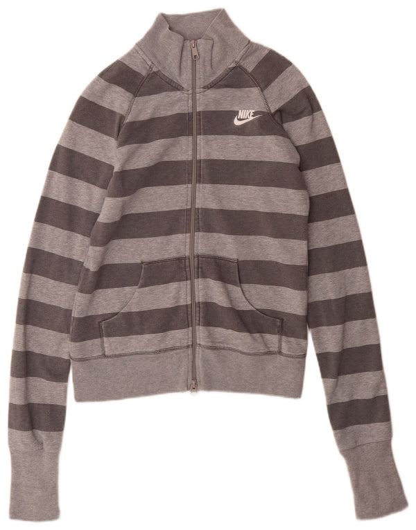 Женский спортивный костюм Nike Top Jacket UK 8/10, маленький серый спортивный костюм в полоску