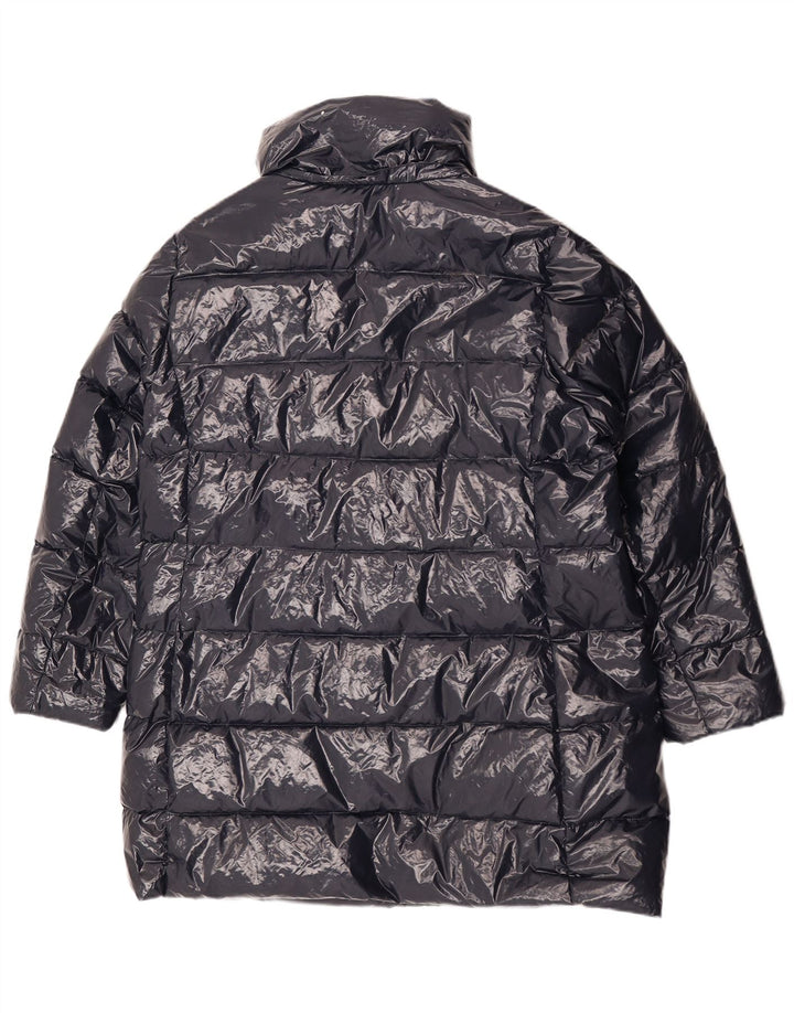 Женское стеганое пальто Dkny UK 18 XL, темно-синий, нейлон
