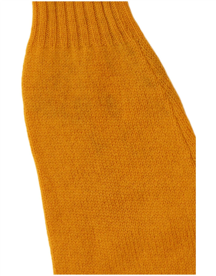 Женский джемпер с круглым вырезом SERGIO TACCHINI UK 14, большой желтый цвет