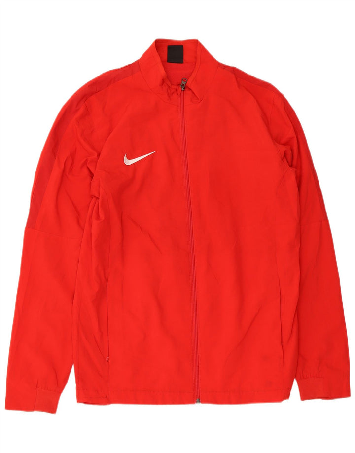 Мужская спортивная куртка Nike Dri Fit, средний красный полиэстер