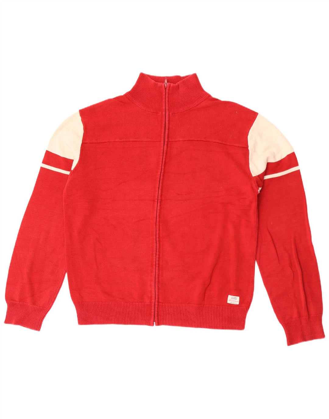 Мужской кардиган Levi's XL, красный цветной блок