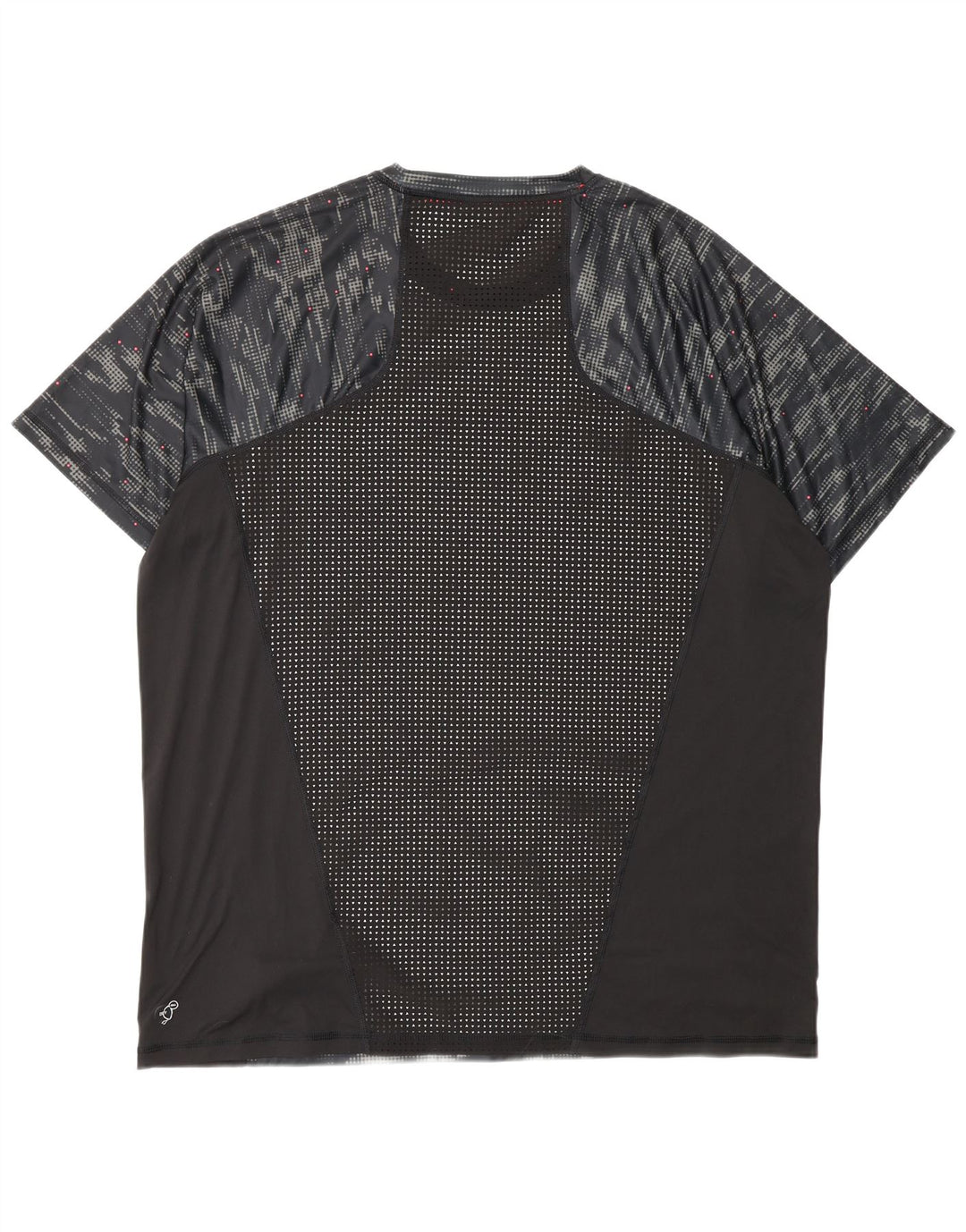 Мужская футболка Nike Top 2XL, черный камуфляжный полиэстер