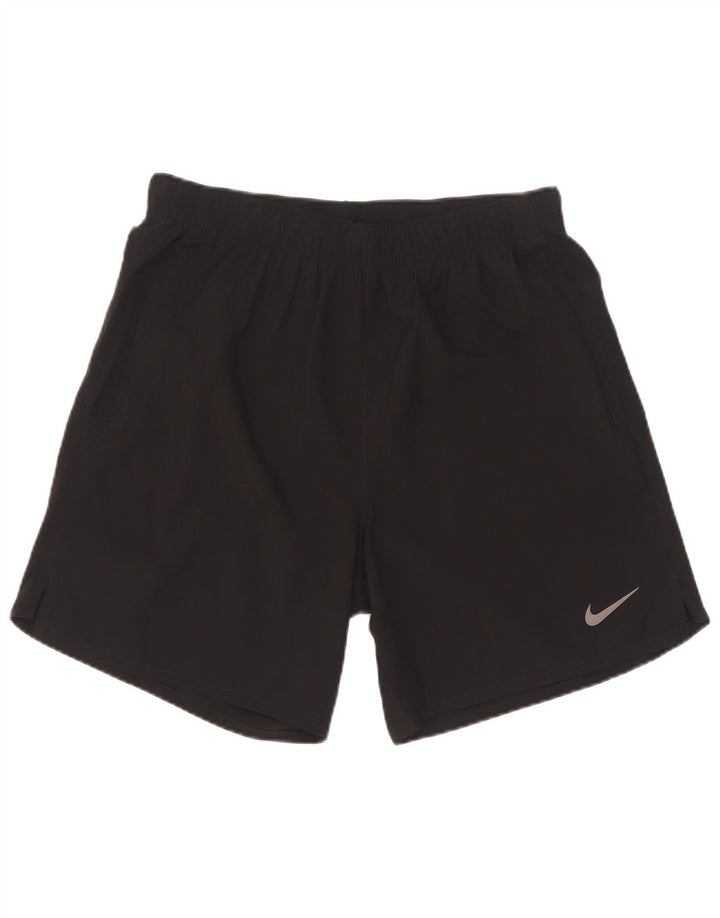 Мужские спортивные шорты Nike Dri Fit, средний черный полиэстер
