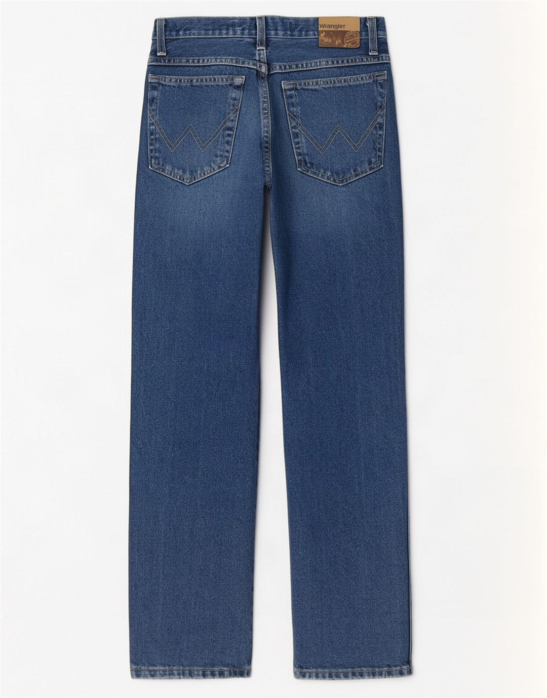 Мужские обычные прямые джинсы Wrangler W30 L30, синий хлопок