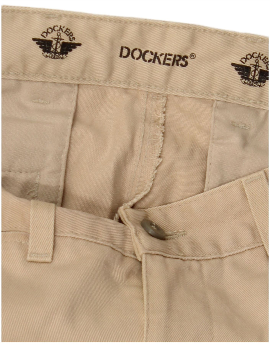 DOCKERS Мужские прямые брюки чинос W30 L31 Бежевые