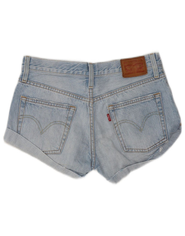 Женские джинсовые шорты Levi's с потертостями W24 XS, синие, хлопок