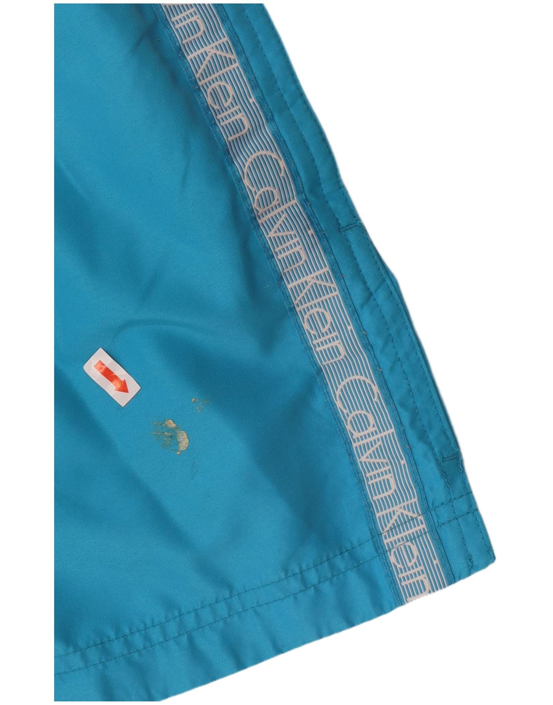 Мужские шорты для плавания CALVIN KLEIN с рисунком, большие синие, полиэстер