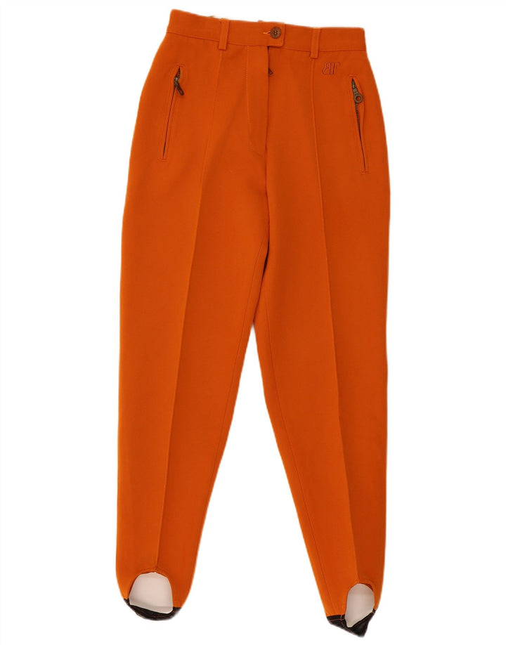 Belfe & Belfe Женские повседневные брюки со штрипками IT 42 Medium W26 L28 Оранжевые
