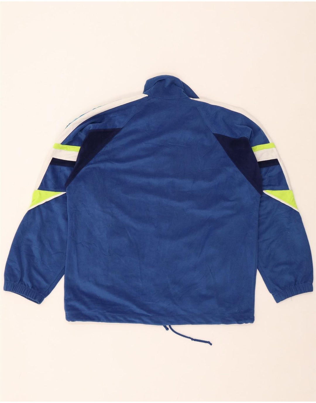 DIADORA Boys Graphic Full Tracksuit 13-14 Years 2XL Blue Colourblock