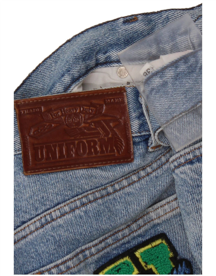 Мужские прямые джинсы UNIFORM W32 L30 синие