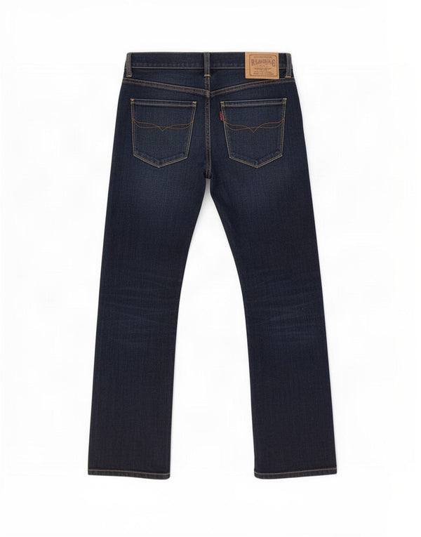 Мужские джинсы Bootcut от Ralph Lauren W28 L30, темно-синие, хлопок