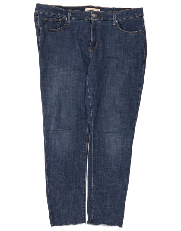 Женские джинсы Levi's 311 Shaping Skinny США 18 2XL W36 L30 Синий хлопок