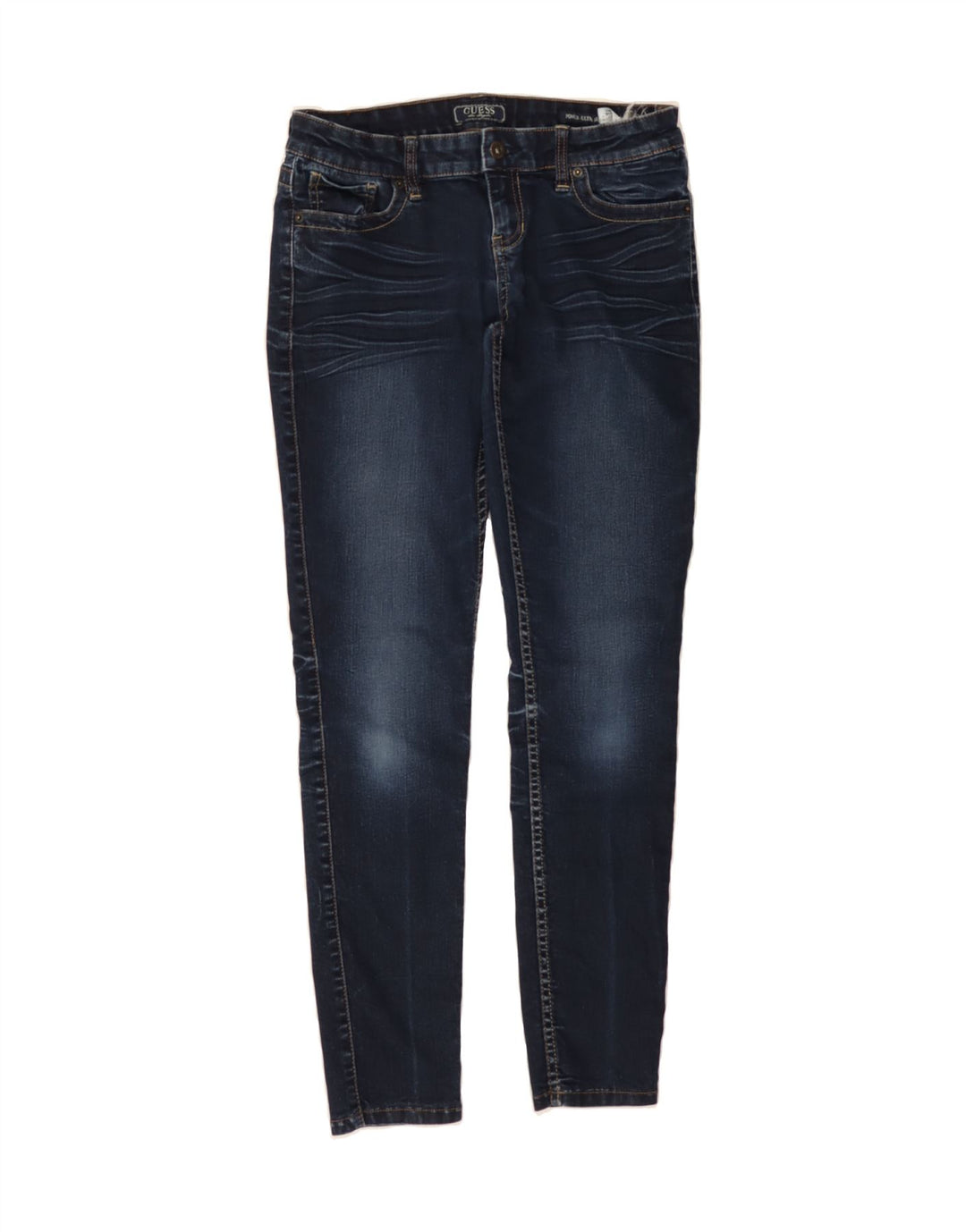 GUESS Womens Skinny Jeans W28 L28  Navy Blue Vintage Guess and Second-Hand Guess from Messina Hembry 