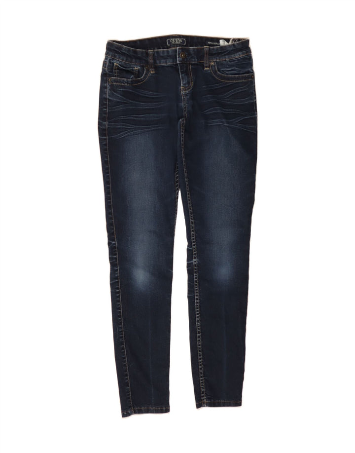 GUESS Womens Skinny Jeans W28 L28  Navy Blue Vintage Guess and Second-Hand Guess from Messina Hembry 