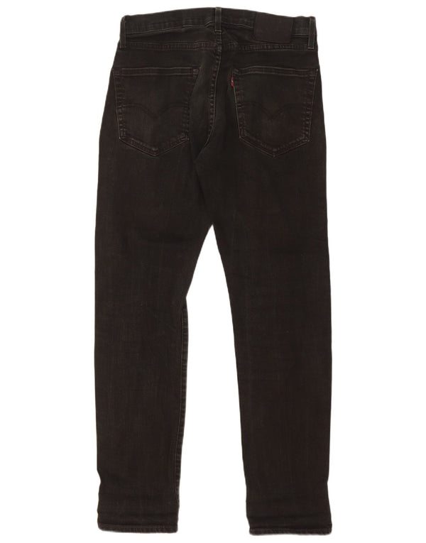 Мужские прямые джинсы Levi's 502 W30 L32, черный хлопок