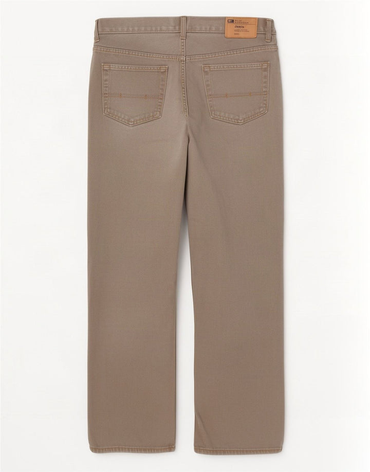 Мужские прямые джинсы Marks & Spencer Blue Harbour W36 L29, серый хлопок