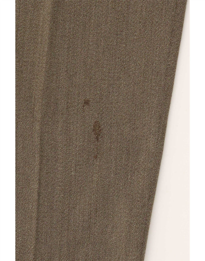 Мужские костюмные брюки Marks & Spencer W32 L33 хаки, новая шерсть