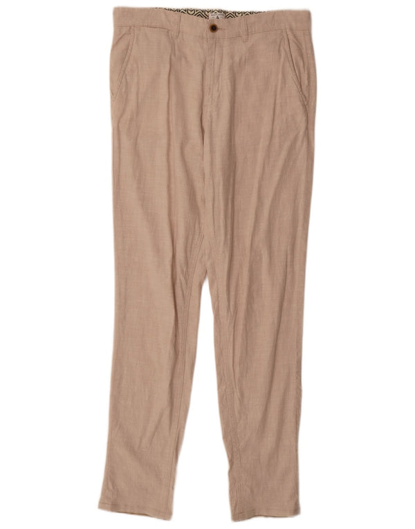 Jack & Jones Mens Slim Chino Trousers W32 L32 Beige