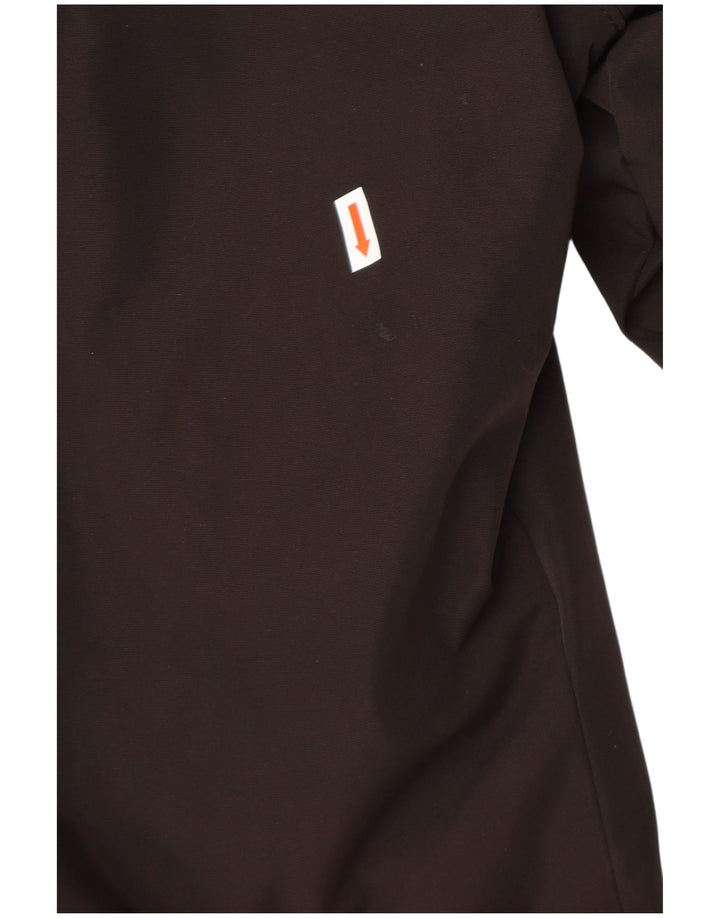 HOLLISTER Mens Padded Bomber Jacket UK 40 Large Black Polyester