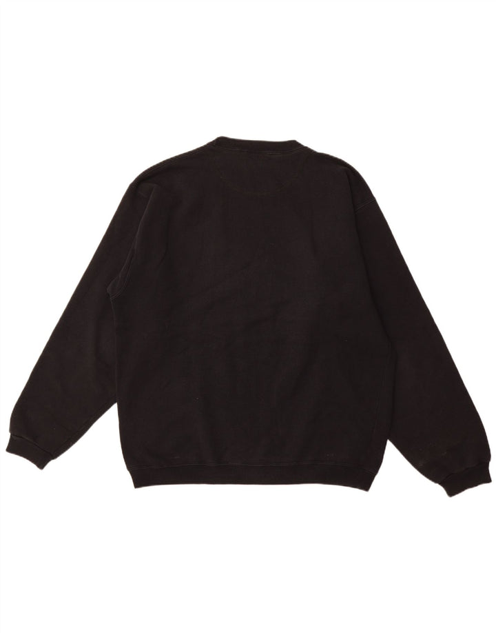 Мужской свитер RIFLE, джемпер XL, черный, хлопок