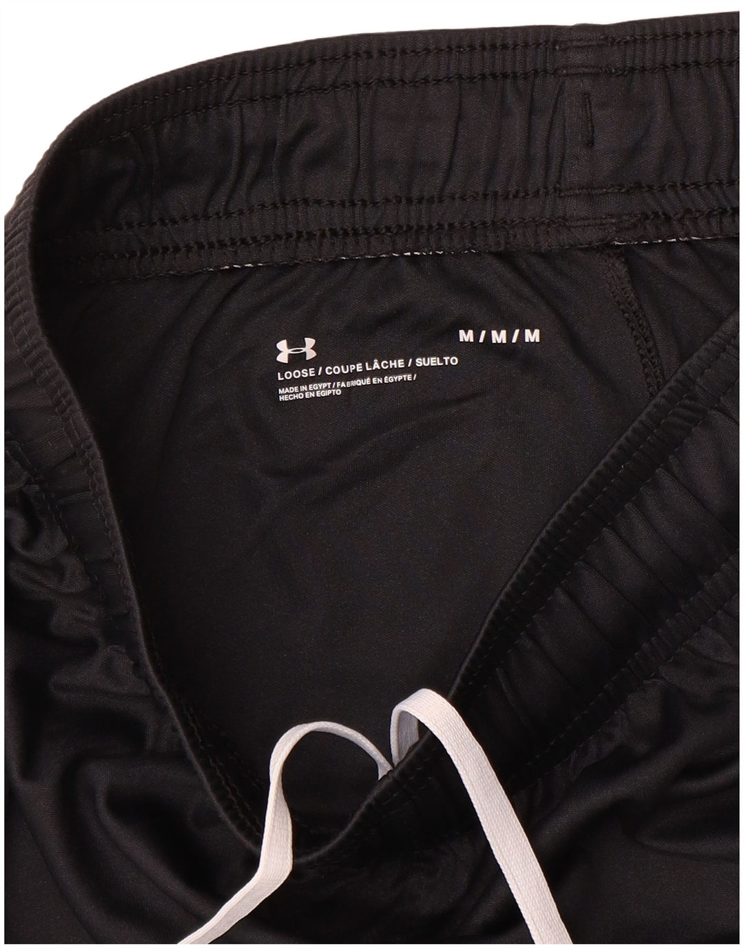 Мужские спортивные шорты Under Armour, средние черные
