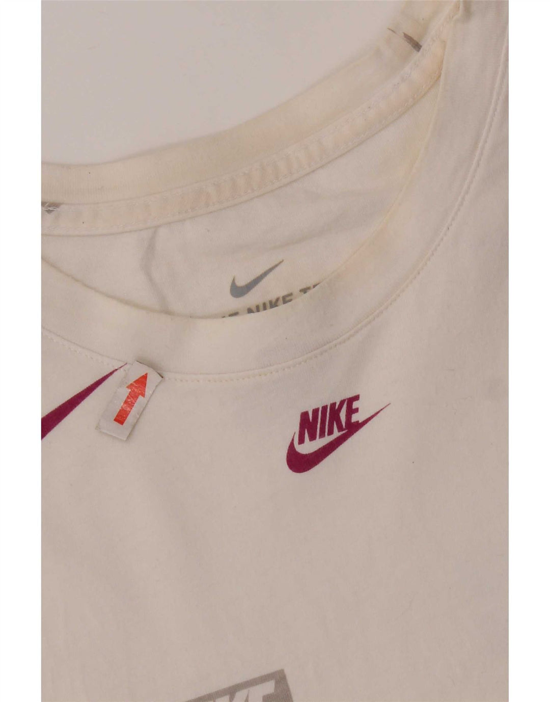 Мужская футболка с рисунком Nike, большой белый хлопок