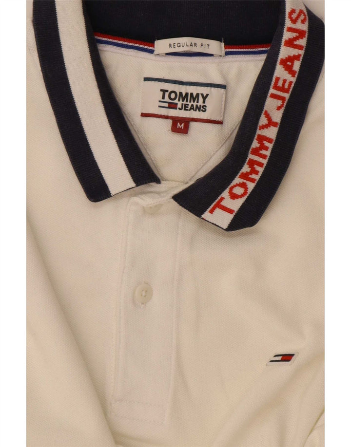 Мужская рубашка-поло для регби Tommy Hilfiger с графикой, средний белый