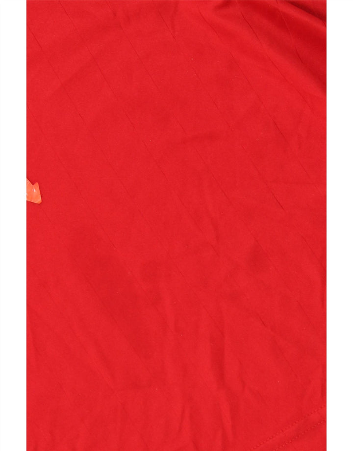 Мужской топ Adidas Climalite с длинным рукавом 2XL, красный полиэстер