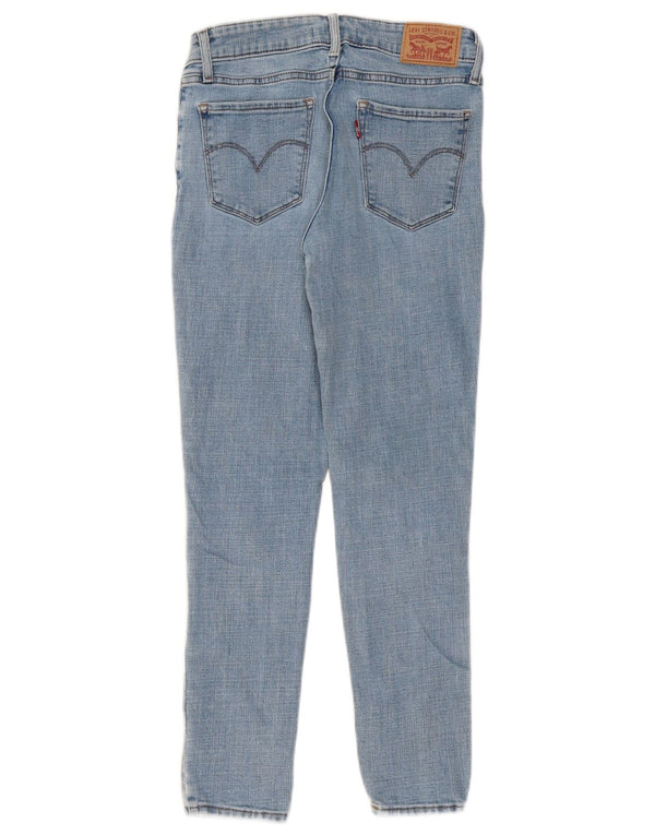 Женские джинсы скинни Levi's 711 W26 L26 синие, хлопок