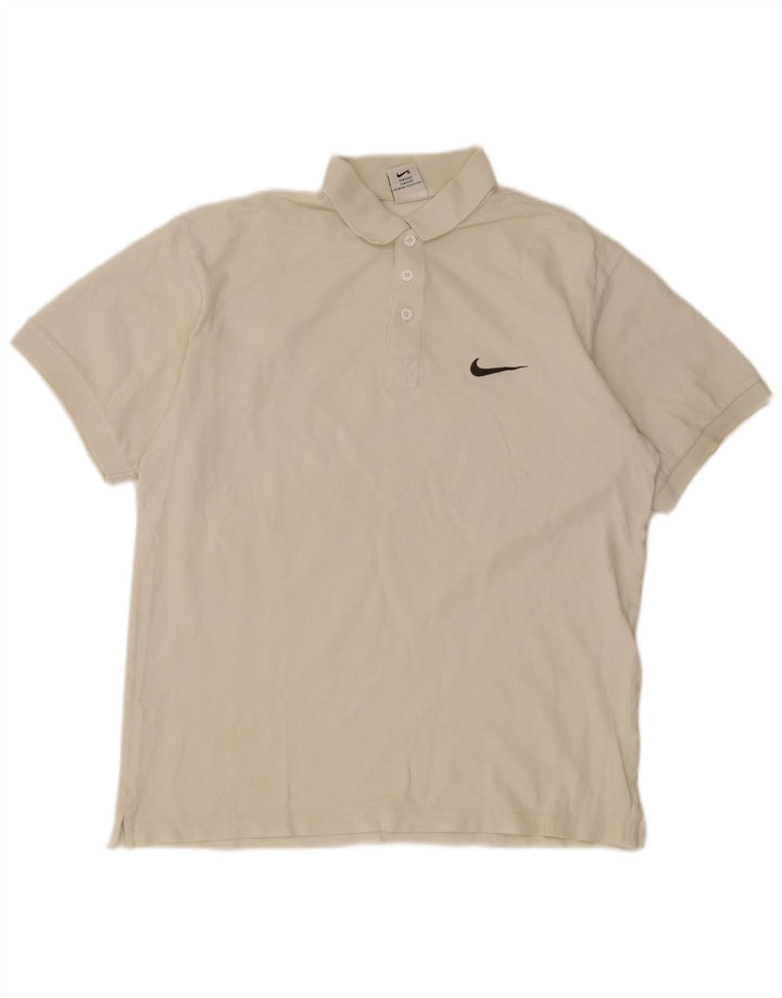 Мужская рубашка-поло Nike UK 39/41, средний белый