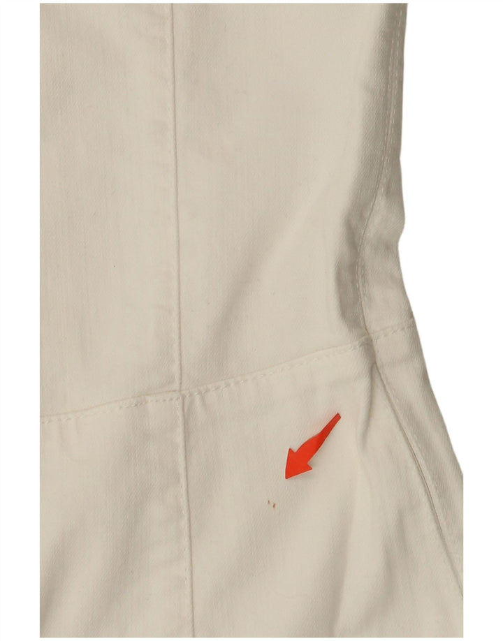 Женский джинсовый комбинезон без бретелек GUESS UK 6 XS Белый