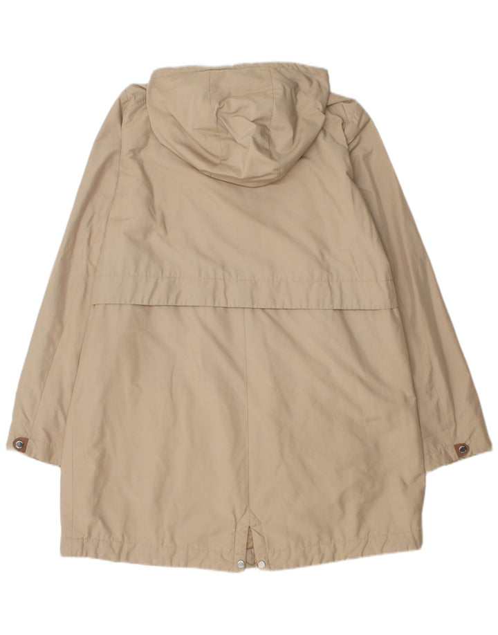 Женский плащ с капюшоном Gerry Weber UK 14, большой, бежевый, полиэстер
