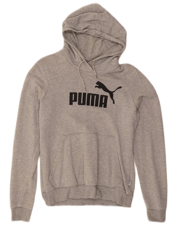 Женский джемпер с капюшоном Puma UK 12, средний серый в крапинку