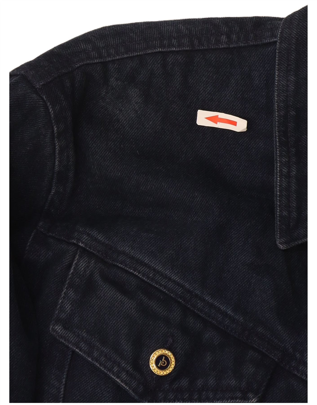 Женская джинсовая куртка Roccobarocco IT 42 Medium Navy Blue Cotton