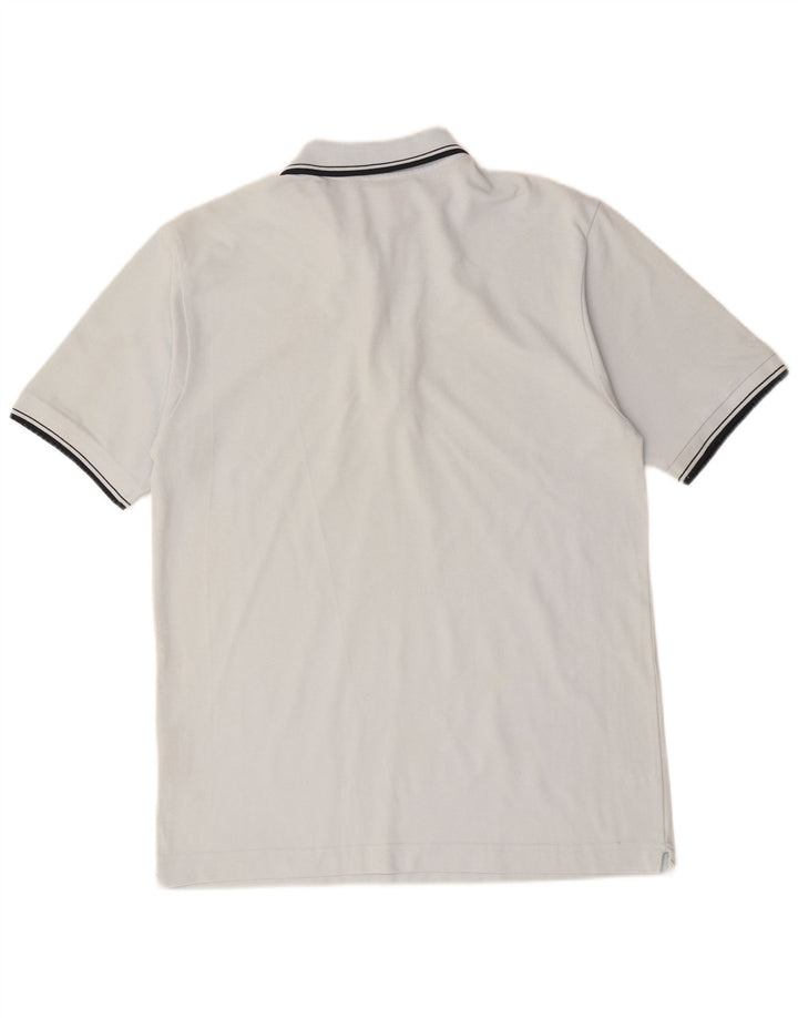 Мужская рубашка поло KAPPA, хлопок среднего синего цвета