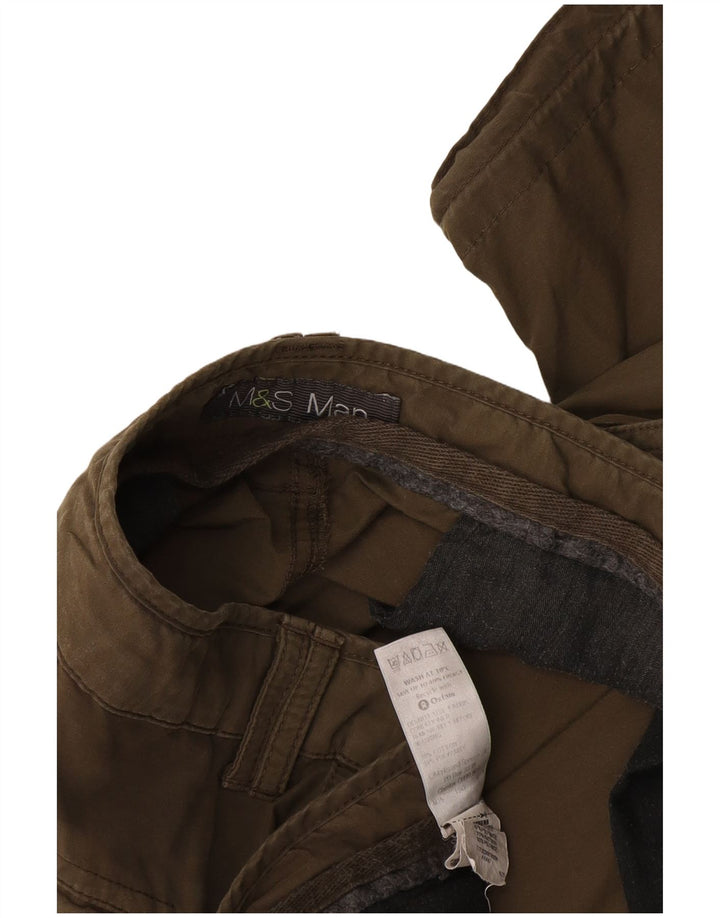 Мужские шорты карго Marks & Spencer W38 XL, хаки, хлопок
