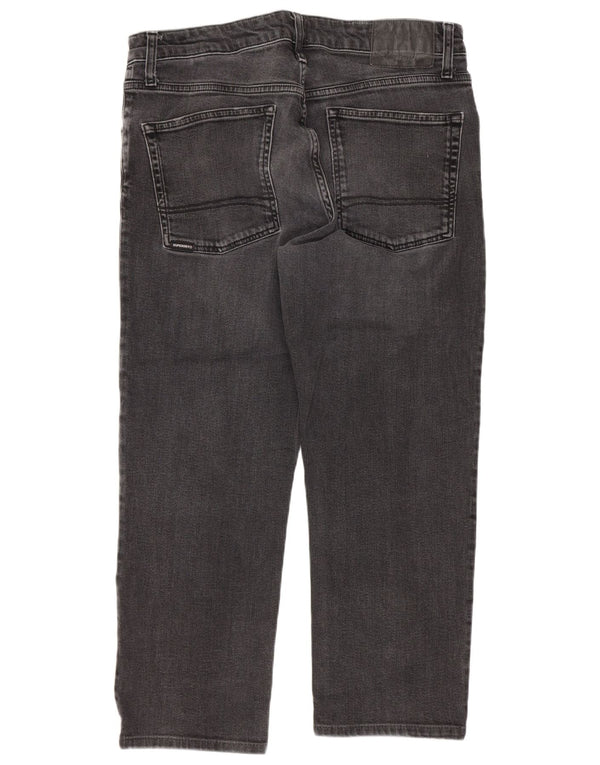 Мужские укороченные джинсы Superdry W34 L24, черный хлопок