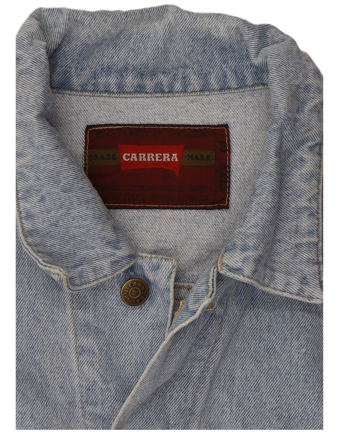 Мужская джинсовая куртка Carrera UK 38 средний синий