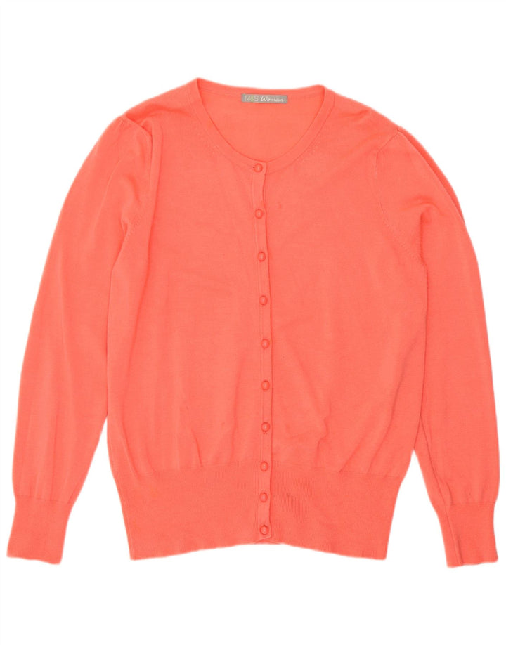 Женский кардиган-свитер Marks & Spencer UK 10, маленький розовый