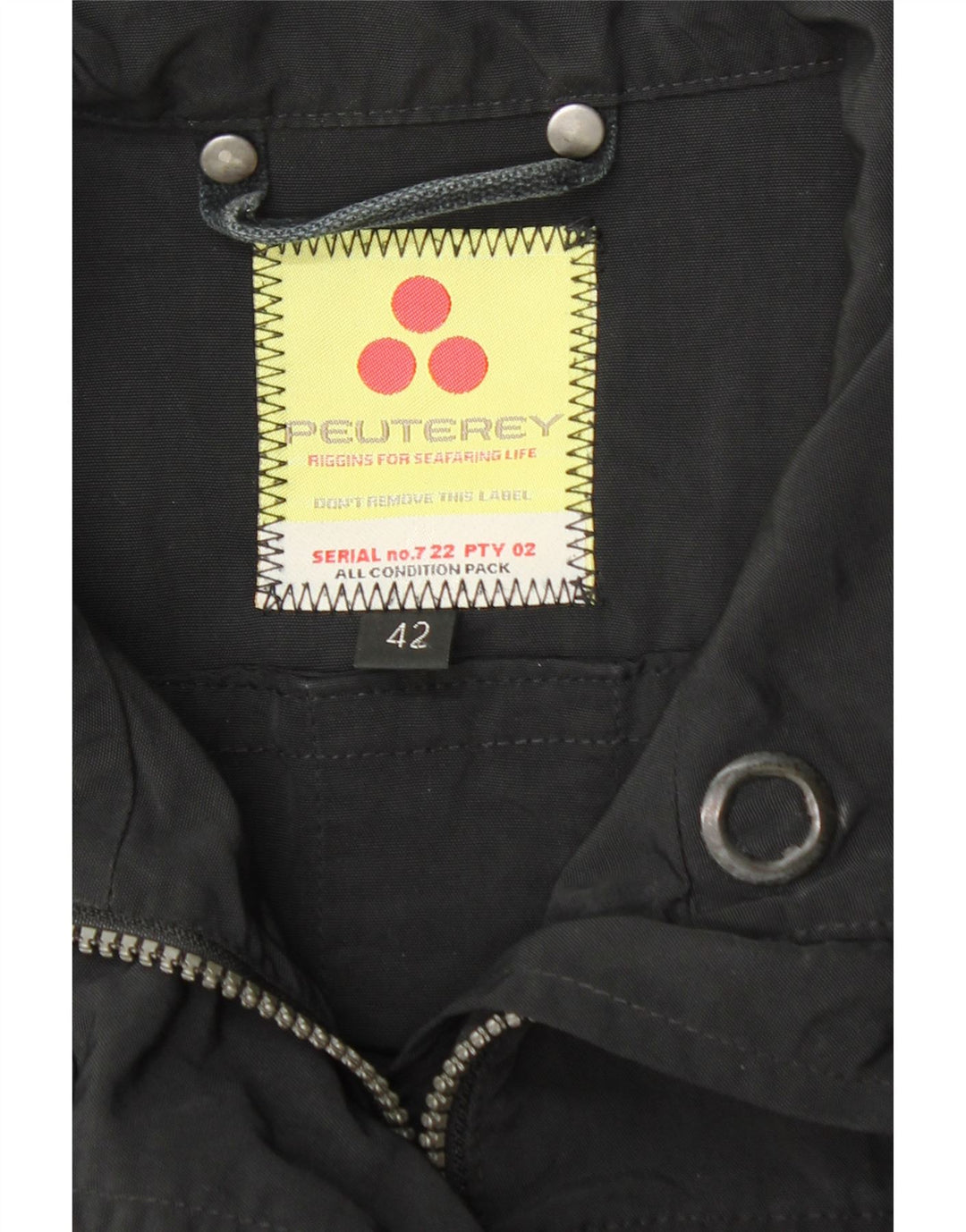 PEUTEREY Женская куртка IT 42 Medium Black
